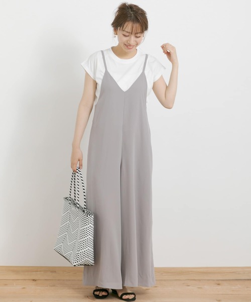 URBAN RESEARCH Sonny Label（アーバンリサーチサニーレーベル）の「インナーセットスカーチョサロペット（その他パンツ・レディース・ブラック/グレー/ブルー系その他・FREE）」の12枚目の写真