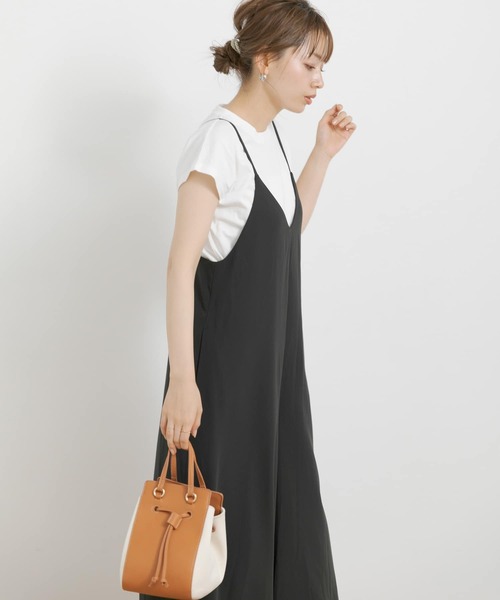 URBAN RESEARCH Sonny Label（アーバンリサーチサニーレーベル）の「インナーセットスカーチョサロペット（その他パンツ・レディース・ブラック/グレー/ブルー系その他・FREE）」の16枚目の写真