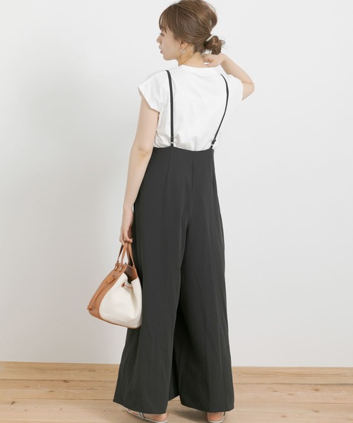 URBAN RESEARCH Sonny Label（アーバンリサーチサニーレーベル）の「インナーセットスカーチョサロペット（その他パンツ・レディース・ブラック/グレー/ブルー系その他・FREE）」の19枚目の写真