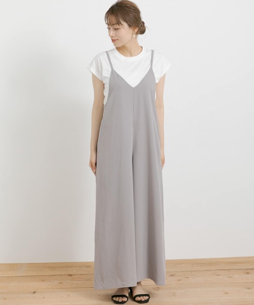 URBAN RESEARCH Sonny Label（アーバンリサーチサニーレーベル）の「インナーセットスカーチョサロペット（その他パンツ・レディース・ブラック/グレー/ブルー系その他・FREE）」の20枚目の写真