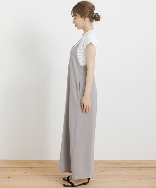 URBAN RESEARCH Sonny Label（アーバンリサーチサニーレーベル）の「インナーセットスカーチョサロペット（その他パンツ・レディース・ブラック/グレー/ブルー系その他・FREE）」の21枚目の写真