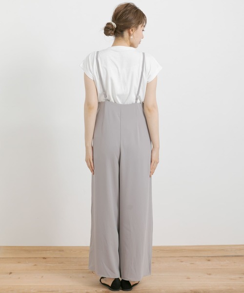 URBAN RESEARCH Sonny Label（アーバンリサーチサニーレーベル）の「インナーセットスカーチョサロペット（その他パンツ・レディース・ブラック/グレー/ブルー系その他・FREE）」の22枚目の写真