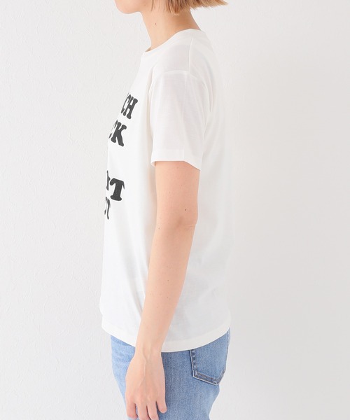 JOURNAL STANDARD relume(ジャーナルスタンダード レリューム)の「ロゴプリントクルーネックTEE◆(Tシャツ/カットソー・レディース・ホワイト/ブラック/グリーン・FREE)」の19枚目の写真