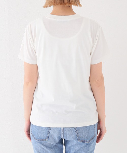 JOURNAL STANDARD relume(ジャーナルスタンダード レリューム)の「ロゴプリントクルーネックTEE◆(Tシャツ/カットソー・レディース・ホワイト/ブラック/グリーン・FREE)」の12枚目の写真