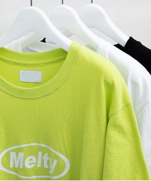 TOEASY（トゥイージー）の「『TOEASY/トゥイージー』Melty Round Short-Sleeved T-Shirt/サークルロゴ 英字レタリング半袖Ｔシャツ（Tシャツ/カットソー・レディース・ホワイト/ブラック/ライトグリーン・FREE）」の22枚目の写真