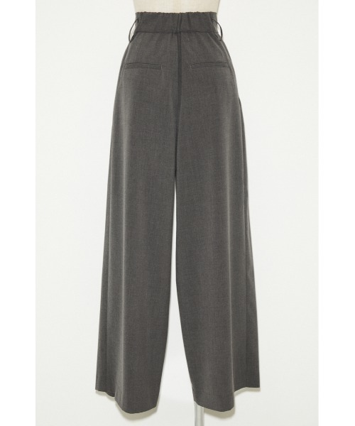 THROW by SLY（スローバイスライ）の「【THROW】2 TUCK TROUSER/タックパンツ（スラックス・レディース・グレー/キャメル・0/1）」の4枚目の写真