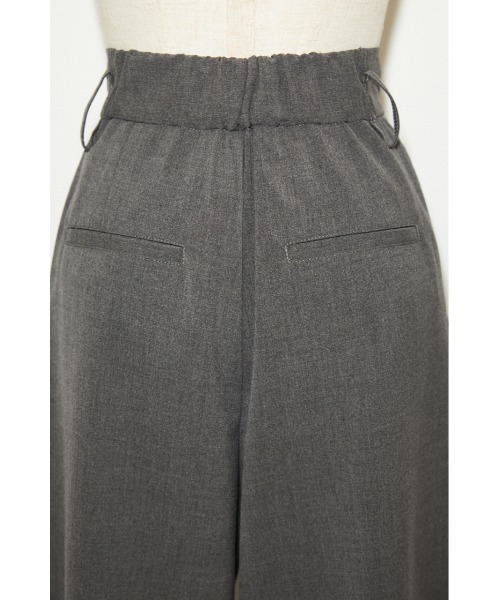 THROW by SLY（スローバイスライ）の「【THROW】2 TUCK TROUSER/タックパンツ（スラックス・レディース・グレー/キャメル・0/1）」の6枚目の写真
