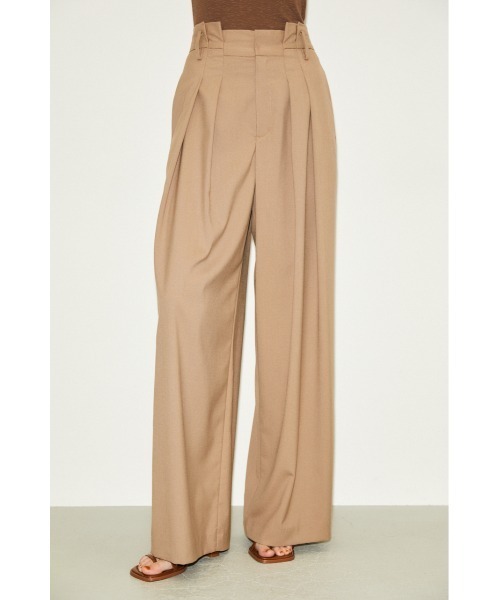 THROW】2 TUCK TROUSER/タックパンツ THROW by SLY スラックス パンツ