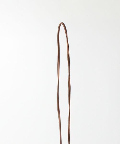 VASIC(ヴァジック)の「<VASIC>WELLS MINI MINI レザーバッグ Ψ¨ ∴(ショルダーバッグ・レディース・オフホワイト/ブラウン/ブラック・FREE)」の12枚目の写真