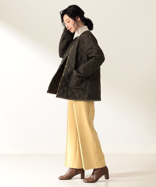TRADITIONAL WEATHERWEAR - 定価29,700円 BEAMS 別注 ARKLEY キルト ミドルコート Traditional Weatherwear（トラディショナルウェザーウェア）の