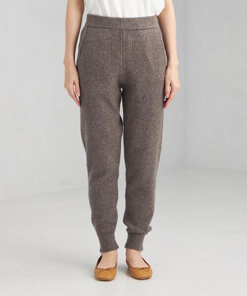 MILLER(ミラー)の「【別注】<MILLER(ミラー)> ニット ロング パンツ(その他パンツ・レディース・グレー/ブラウン・FREE)」の5枚目の写真