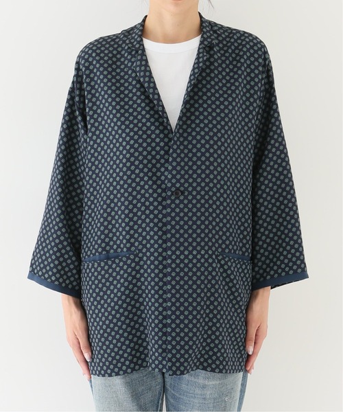 JOURNAL STANDARD LUXE（ジャーナルスタンダード　ラックス）の「コモンPt ガウンジャケット（その他アウター・レディース・ベージュ/ネイビー・FREE）」の5枚目の写真