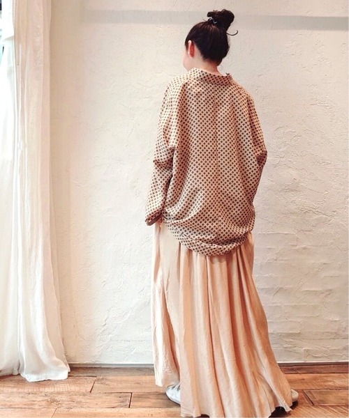 JOURNAL STANDARD LUXE（ジャーナルスタンダード　ラックス）の「コモンPt ガウンジャケット（その他アウター・レディース・ベージュ/ネイビー・FREE）」の10枚目の写真