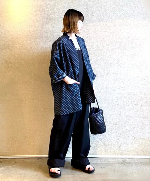 JOURNAL STANDARD LUXE（ジャーナルスタンダード　ラックス）の「コモンPt ガウンジャケット（その他アウター・レディース・ベージュ/ネイビー・FREE）」の13枚目の写真