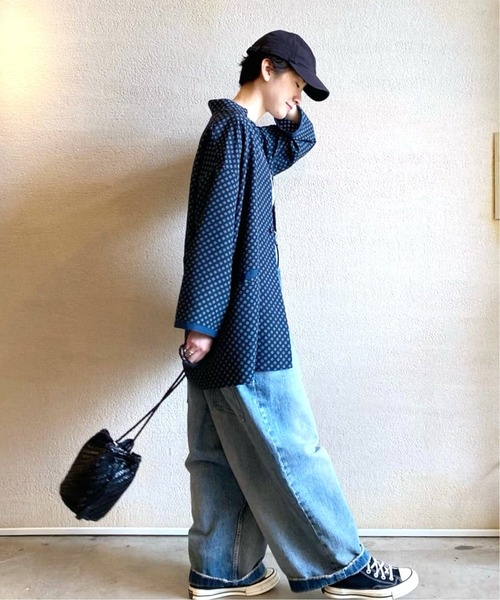 JOURNAL STANDARD LUXE（ジャーナルスタンダード　ラックス）の「コモンPt ガウンジャケット（その他アウター・レディース・ベージュ/ネイビー・FREE）」の16枚目の写真