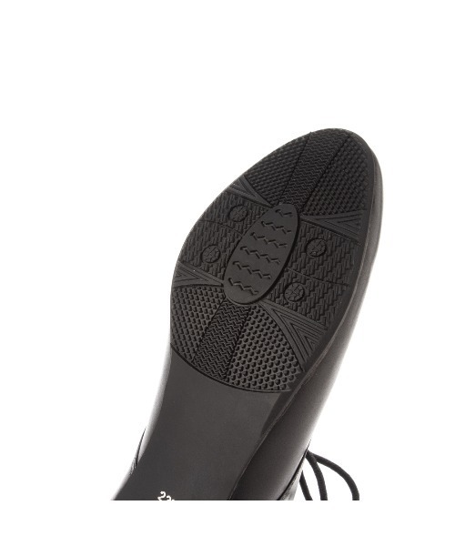 ing（イング）の「本革レースアップシューズ（スニーカー・レディース・ブラック/ダークブラウン・23cm/24cm/22.5cm/23.5cm/24.5cm）」の10枚目の写真