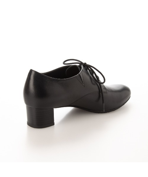 ing（イング）の「本革レースアップシューズ（スニーカー・レディース・ブラック/ダークブラウン・23cm/24cm/22.5cm/23.5cm/24.5cm）」の8枚目の写真