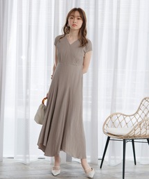 LIPSERVICE | バックリボンイレヘムワンピース(ワンピース)