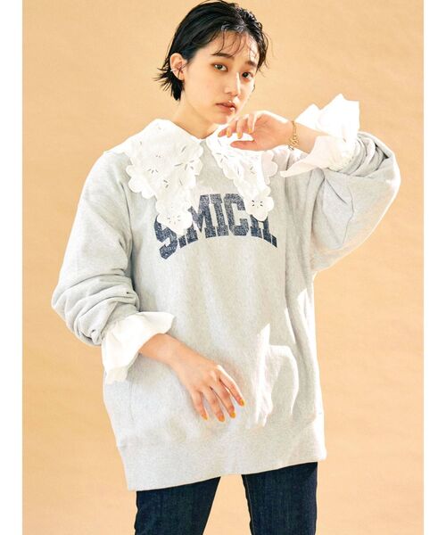 Ungrid（アングリッド）の「フリルカラードッキングブラウス（シャツ/ブラウス・レディース・ブラック/オフホワイト・FREE）」の17枚目の写真