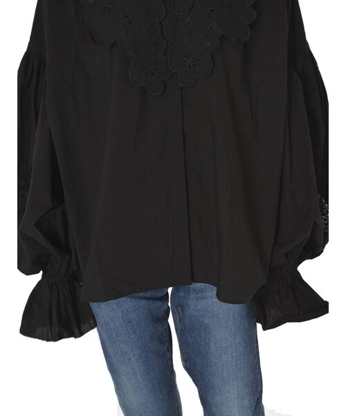 Ungrid（アングリッド）の「フリルカラードッキングブラウス（シャツ/ブラウス・レディース・ブラック/オフホワイト・FREE）」の19枚目の写真