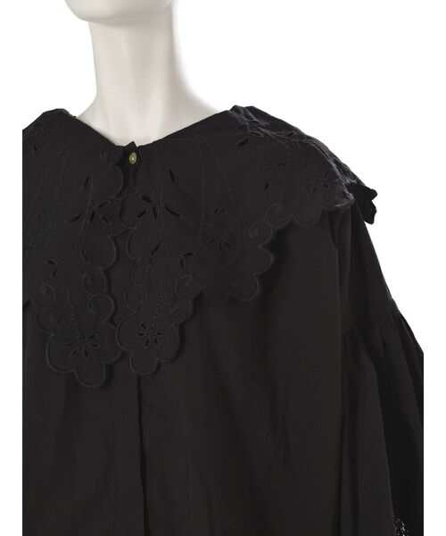 Ungrid（アングリッド）の「フリルカラードッキングブラウス（シャツ/ブラウス・レディース・ブラック/オフホワイト・FREE）」の16枚目の写真