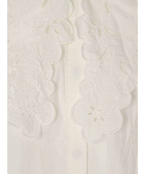 Ungrid（アングリッド）の「フリルカラードッキングブラウス（シャツ/ブラウス・レディース・ブラック/オフホワイト・FREE）」の9枚目の写真