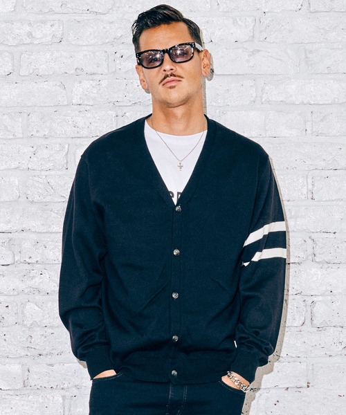 CRIMIE（クライミー）の「LINE KNIT CARDIGAN（ニット/セーター）」 - WEAR