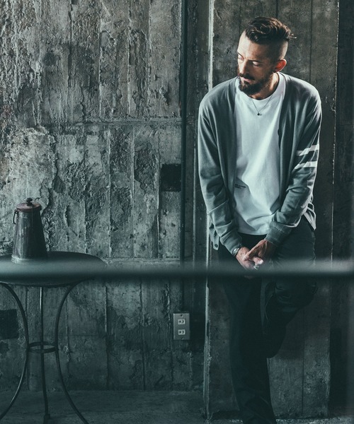 CRIMIE（クライミー）の「LINE KNIT CARDIGAN（ニット/セーター）」 - WEAR