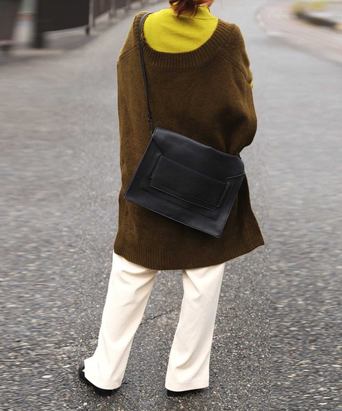 antiqua（アンティカ）の「2WAYクラッチショルダーバッグ（クラッチバッグ・レディース・ブラック・FREE）」の5枚目の写真