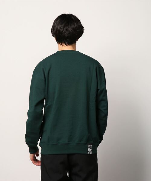 Back Channel（バックチャンネル）の「ONE POINT CREW SWEAT（スウェット・メンズ・ブラック/ネイビー/ミックスグレー/グリーン/ナチュラル・MEDIUM/LARGE/X-LARGE/XX-LARGE）」の18枚目の写真