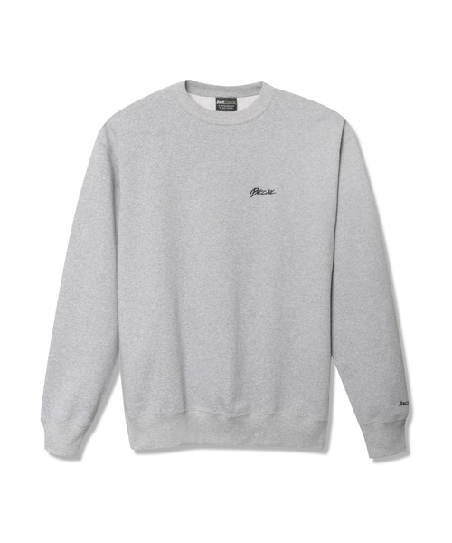 Back Channel（バックチャンネル）の「ONE POINT CREW SWEAT（スウェット・メンズ・ブラック/ネイビー/ミックスグレー/グリーン/ナチュラル・MEDIUM/LARGE/X-LARGE/XX-LARGE）」の3枚目の写真