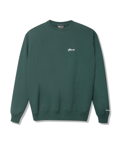 Back Channel（バックチャンネル）の「ONE POINT CREW SWEAT（スウェット・メンズ・ブラック/ネイビー/ミックスグレー/グリーン/ナチュラル・MEDIUM/LARGE/X-LARGE/XX-LARGE）」の4枚目の写真