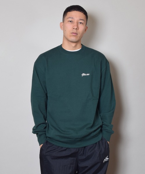 Back Channel（バックチャンネル）の「ONE POINT CREW SWEAT（スウェット・メンズ・ブラック/ネイビー/ミックスグレー/グリーン/ナチュラル・MEDIUM/LARGE/X-LARGE/XX-LARGE）」の19枚目の写真