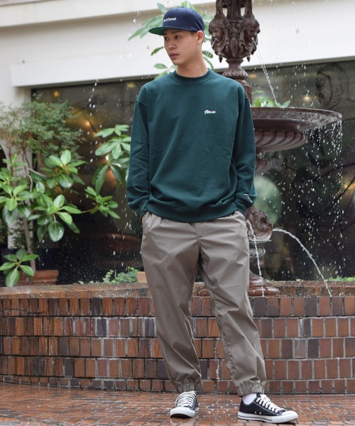 Back Channel（バックチャンネル）の「ONE POINT CREW SWEAT（スウェット・メンズ・ブラック/ネイビー/ミックスグレー/グリーン/ナチュラル・MEDIUM/LARGE/X-LARGE/XX-LARGE）」の6枚目の写真