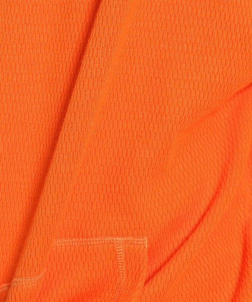 niko and...（ニコアンド）の「ハニカムメッシュフーディガン（カーディガン/ボレロ・メンズ・ブラック/オレンジ/アイボリー・MEDIUM/LARGE）」の13枚目の写真