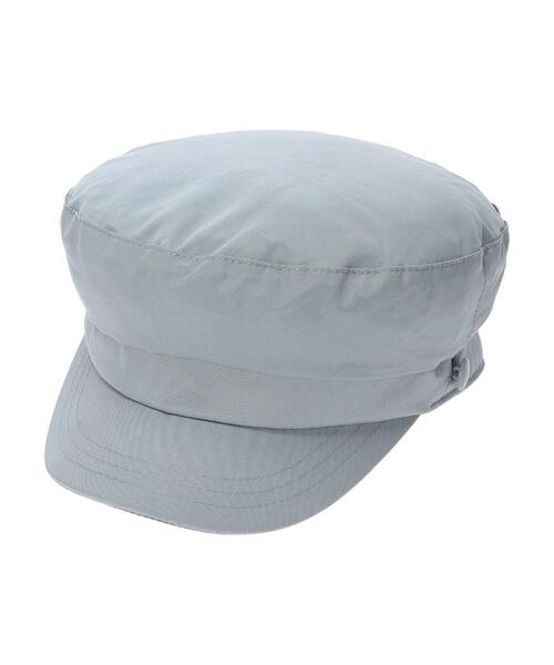 earth music&ecology（アースミュージックアンドエコロジー）の「マリンキャップマスクセット ＊（キャップ・レディース・チャコールグレー/ベージュ・FREE）」の15枚目の写真