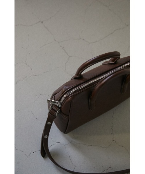 STYLEMIXER（スタイルミキサー）の「ミニマルボストンバッグ（ショルダーバッグ・レディース・ブラック/ブラウン・FREE）」の10枚目の写真