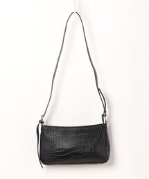 2WAYクロコミニショルダーバッグ