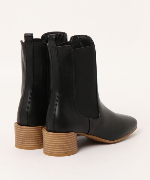 Banner Barrett（バナーバレット）の「ラウンドヒールショートブーツ（ブーツ・レディース・ブラウン/ブラック/ホワイト・23/24/25）」の5枚目の写真