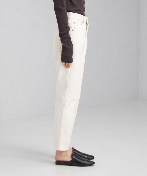 green label relaxing(グリーンレーベルリラクシング)の「ボンディング パンツ(その他パンツ・レディース・ホワイト/ブラック/モカ/その他1・44/46/40/38/42/36/34)」の6枚目の写真