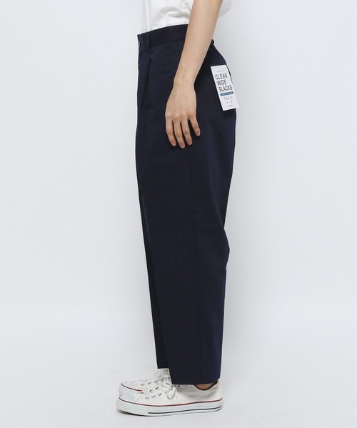 GLOBAL WORK(グローバルワーク)の「CLEAN WIDESLACKS/214991(スラックス・メンズ・ベージュ/ネイビー/ホワイト系その他2・MEDIUM/LARGE)」の6枚目の写真