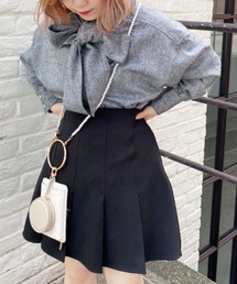 one after another NICE CLAUP | 2Wayボウタイルーズシルエットシャツ(シャツ/ブラウス)