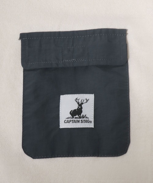 CAPTAIN STAG（キャプテンスタッグ）の「CAPTAIN STAG/キャプテンスタッグ ヘビーパッチポケット無地ロンT（Tシャツ/カットソー・メンズ・ホワイト/ブラック/ベージュ/ホワイト系その他/ブラック系その他・LL/M/L）」の15枚目の写真