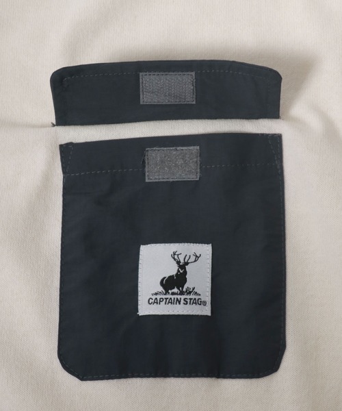 CAPTAIN STAG（キャプテンスタッグ）の「CAPTAIN STAG/キャプテンスタッグ ヘビーパッチポケット無地ロンT（Tシャツ/カットソー・メンズ・ホワイト/ブラック/ベージュ/ホワイト系その他/ブラック系その他・LL/M/L）」の16枚目の写真
