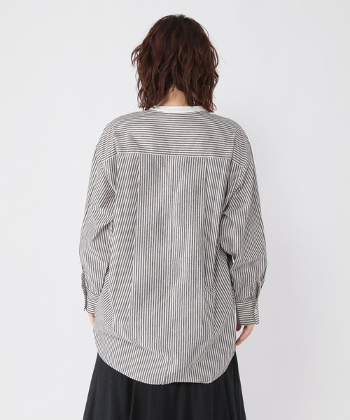 studio CLIP（スタディオクリップ）の「マルチストライプコクーンシャツ（シャツ/ブラウス・レディース・その他1/その他2/その他3・FREE）」の14枚目の写真