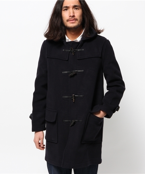 Gloverall（グローバーオール）の「GLOVERALL 【グローバーオール】 DUFFLE（ダッフルコート・メンズ・グレー/キャメル/ネイビー・M/L）」の2枚目の写真