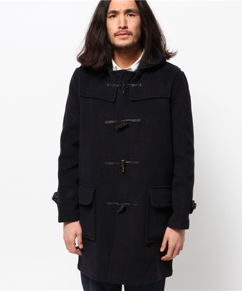 Gloverall（グローバーオール）の「GLOVERALL 【グローバーオール】 DUFFLE（ダッフルコート・メンズ・グレー/キャメル/ネイビー・M/L）」の4枚目の写真
