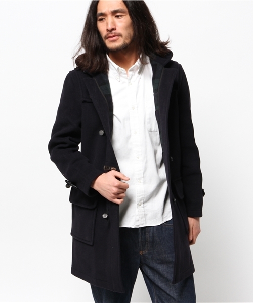 Gloverall（グローバーオール）の「GLOVERALL 【グローバーオール】 DUFFLE（ダッフルコート・メンズ・グレー/キャメル/ネイビー・M/L）」の7枚目の写真