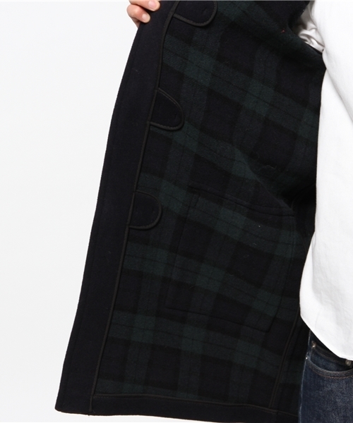 Gloverall（グローバーオール）の「GLOVERALL 【グローバーオール】 DUFFLE（ダッフルコート・メンズ・グレー/キャメル/ネイビー・M/L）」の12枚目の写真