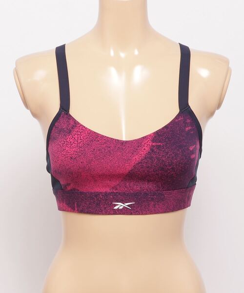 Reebok(リーボック)の「Lux ストラッピー スポーツブラ / Lux Strappy Sports Bra(スポーツブラ・レディース・マジェンタ/ブラック・SMALL/MEDIUM/LARGE/X-LARGE/XX-LARGE/X-SMALL)」の10枚目の写真